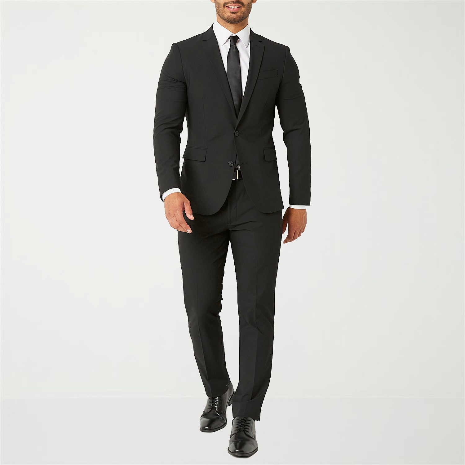 J. Ferrar Ultra Comfort Mens Stretch Fabric Super Slim Fit Suit Jacket
