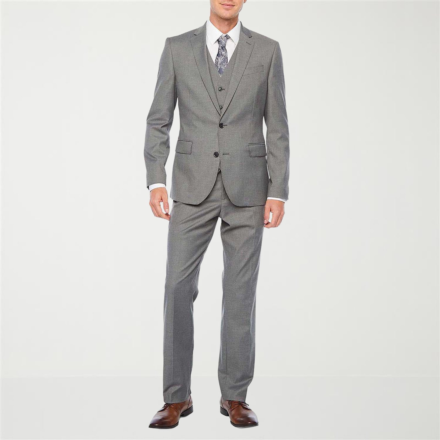 J. Ferrar Ultra Comfort Stretch Slim Fit Suit Vest