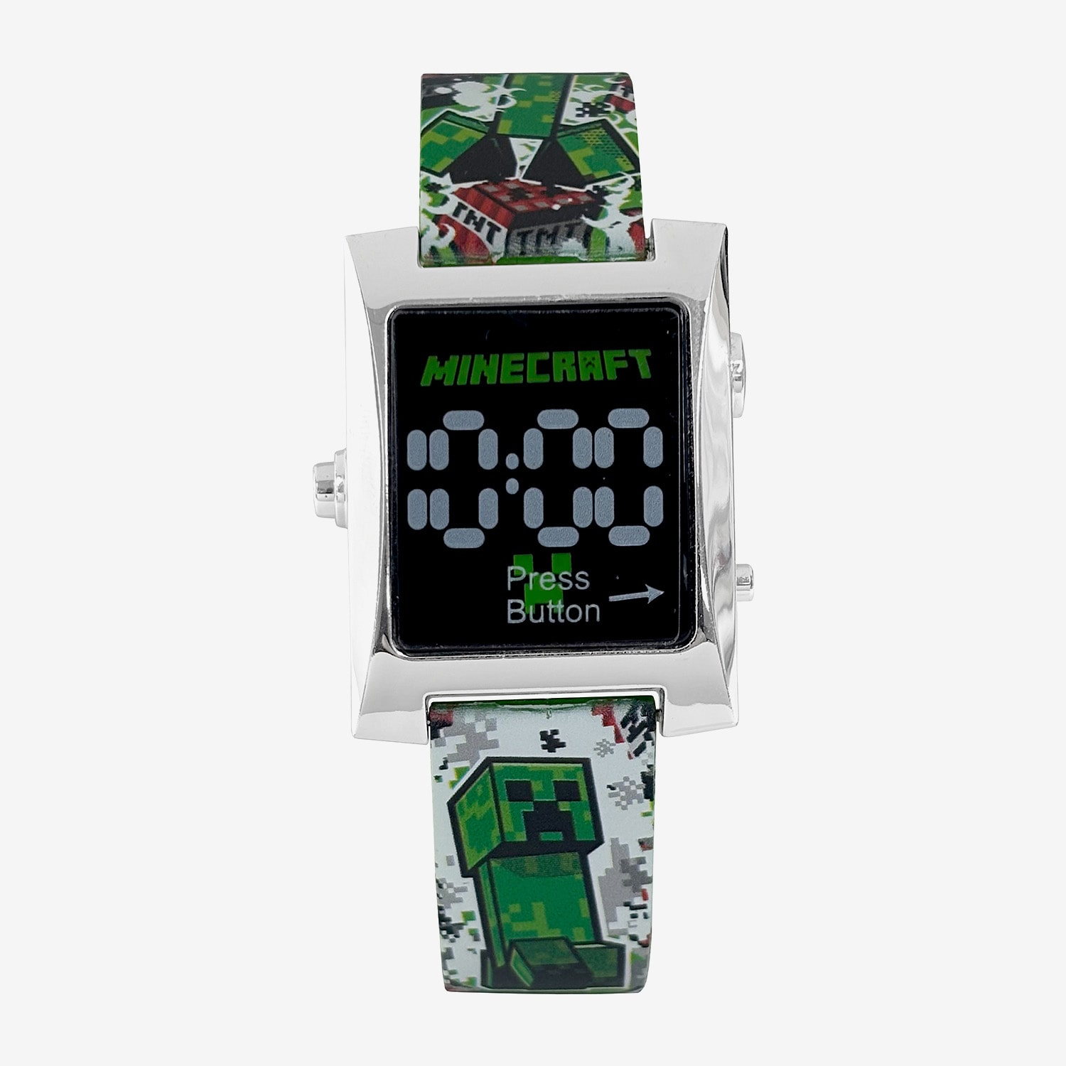 Kids Character Single Watch Minecraft Unisex Multicolor Strap Watch ...