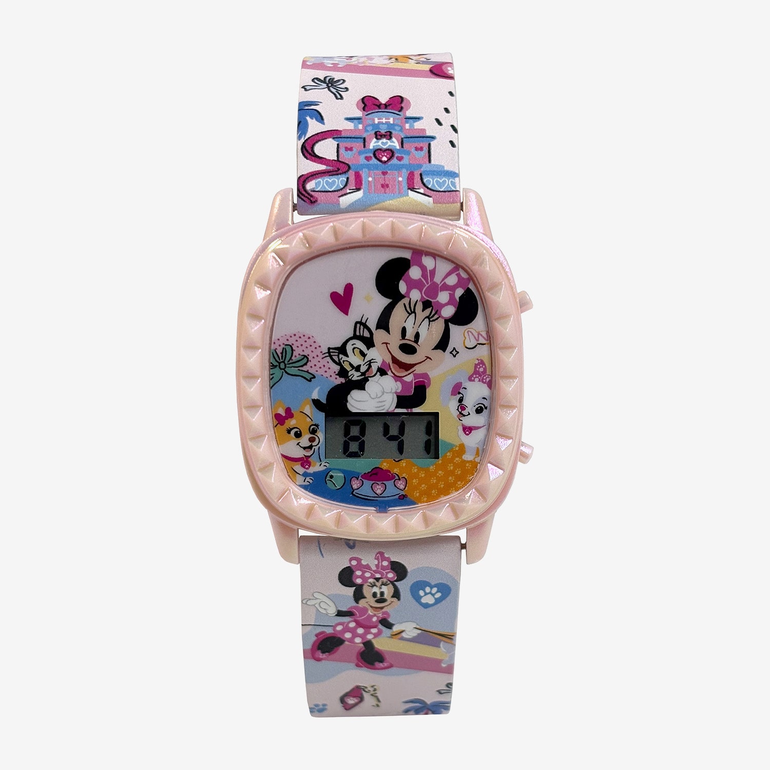 Disney Kids Character Set Minnie Mouse Unisex Multicolor 3-pc. Watch Boxed Set Mn40165jc