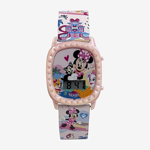 Disney Kids Character Set Minnie Mouse Unisex Multicolor 3-pc. Watch Boxed Set Mn40165jc, One Size, Multiple Colors