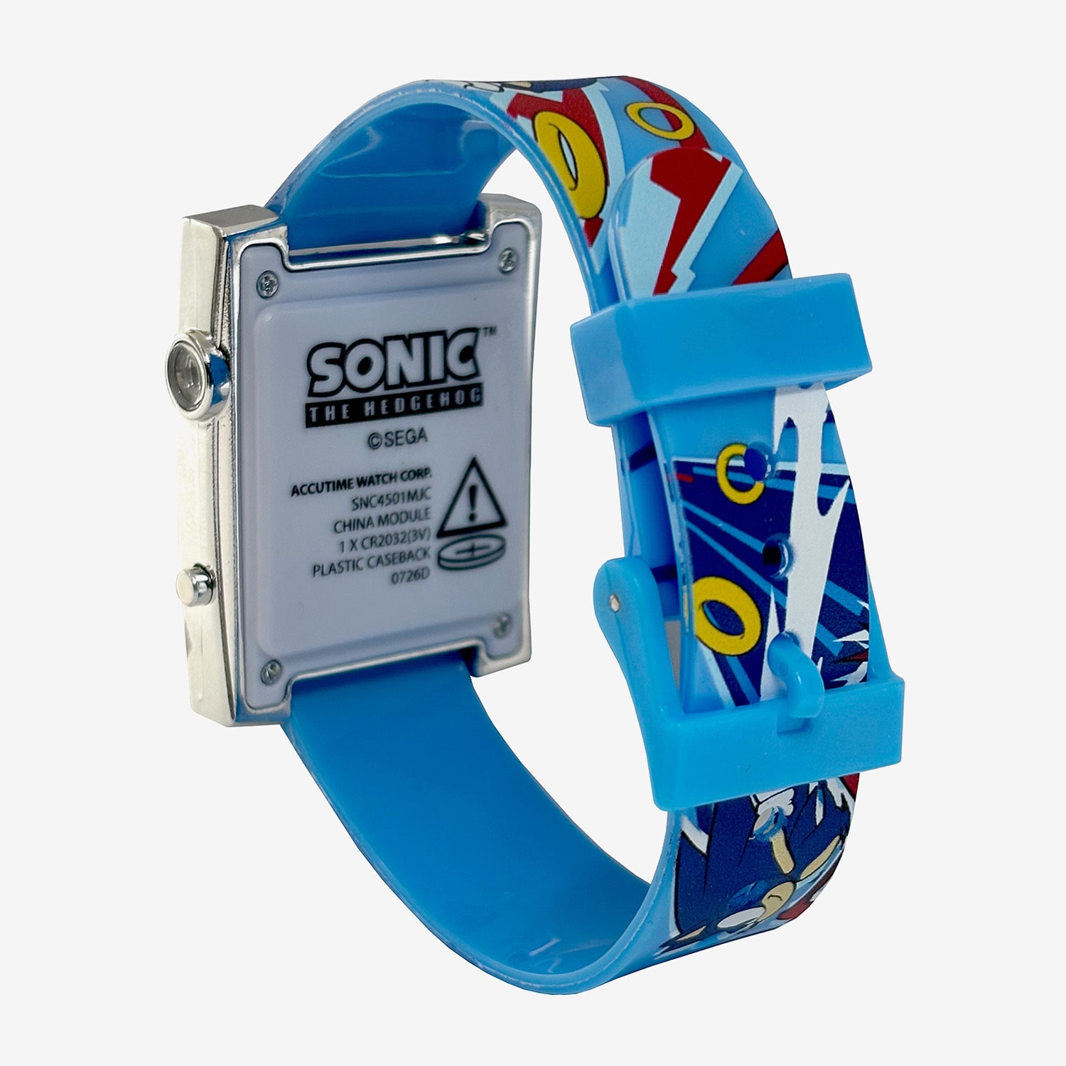 Kids Character Single Watch Sonic the Hedgehog Unisex Multicolor Strap Watch Snc4501mjc