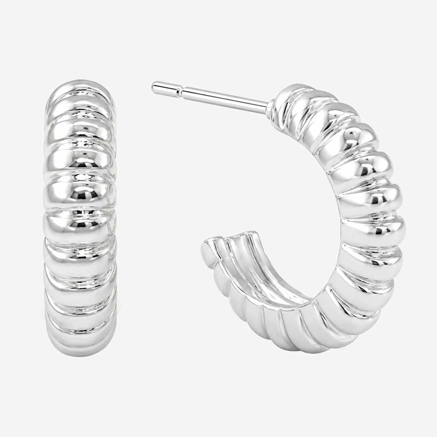 Sparkle Allure Sparkle Allure Womens 2 Pair Earring Set