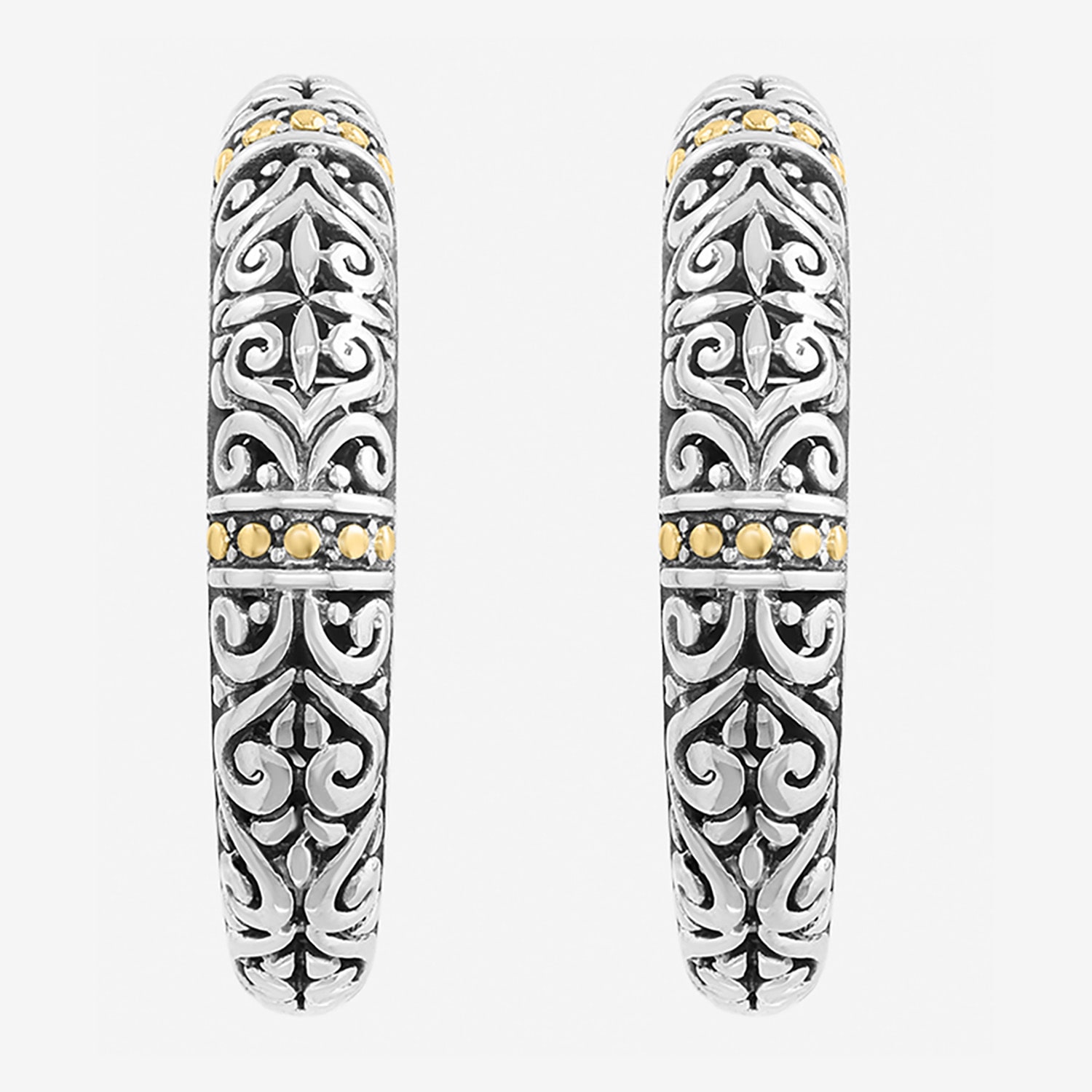 Effy Final Call Limited Quantities! Womens 18K Gold Over Silver 25mm Hoop Earrings