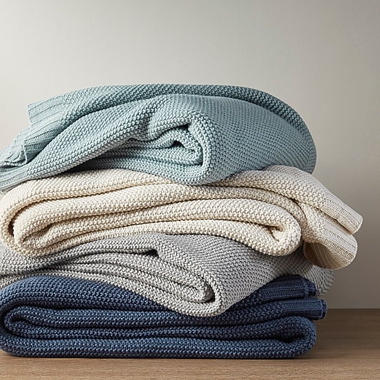 INK+IVY Bree Knit Blanket