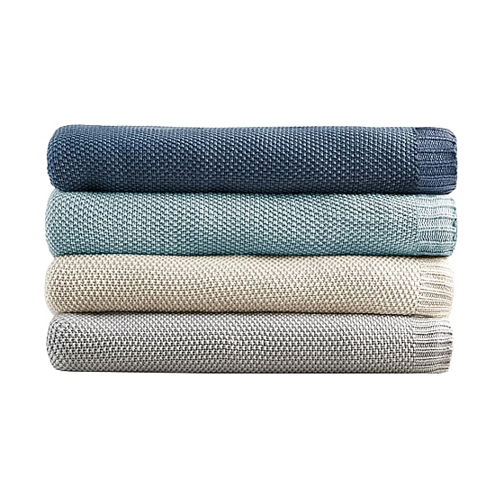 INK+IVY Bree Knit Blanket