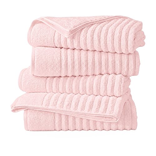 Linery Luxurious Cotton 4-pc. Quick Dry Bath Towel In Pink