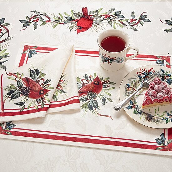 Lenox Holiday Winter Greetings Napkins