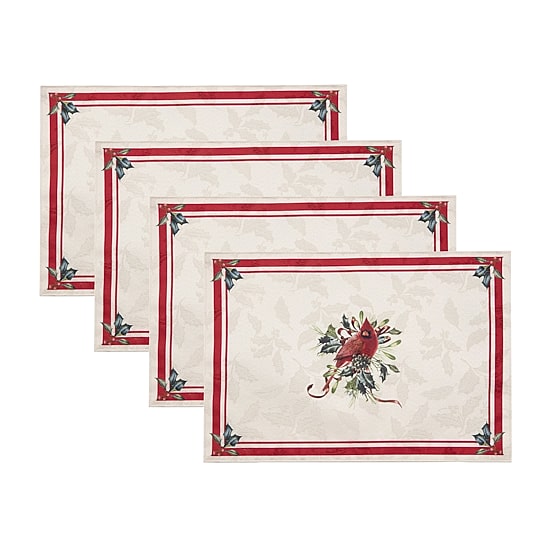 Lenox Holiday Winter Greetings Placemat