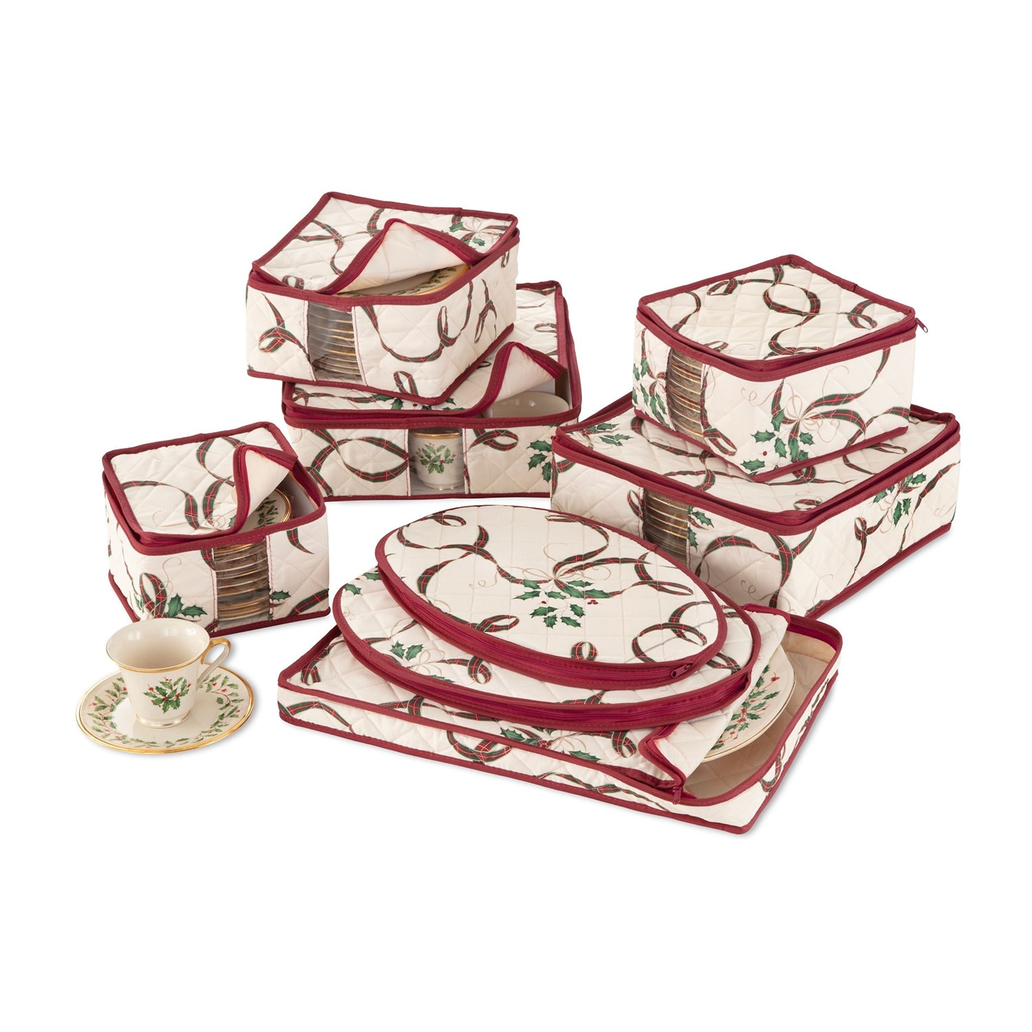Lenox Nouveau Christmas Holiday Storage Set