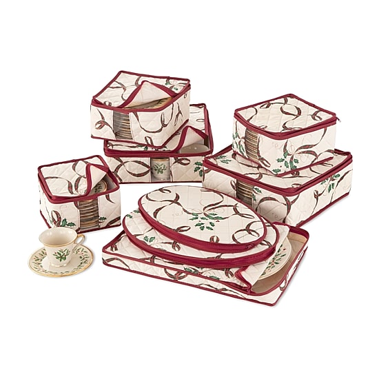 Lenox Nouveau Christmas Holiday Storage Set