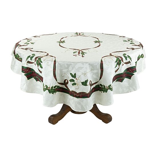 Lenox Holiday Nouveau Round Tablecloth