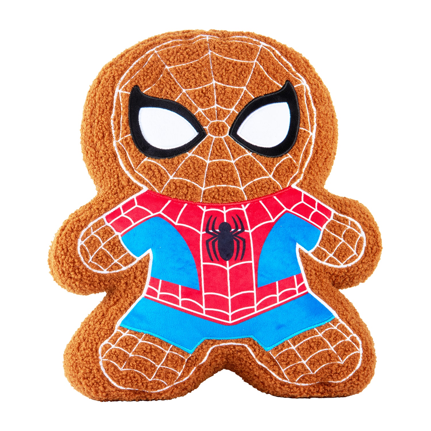 Gingerbread Spiderman Throw Pillow