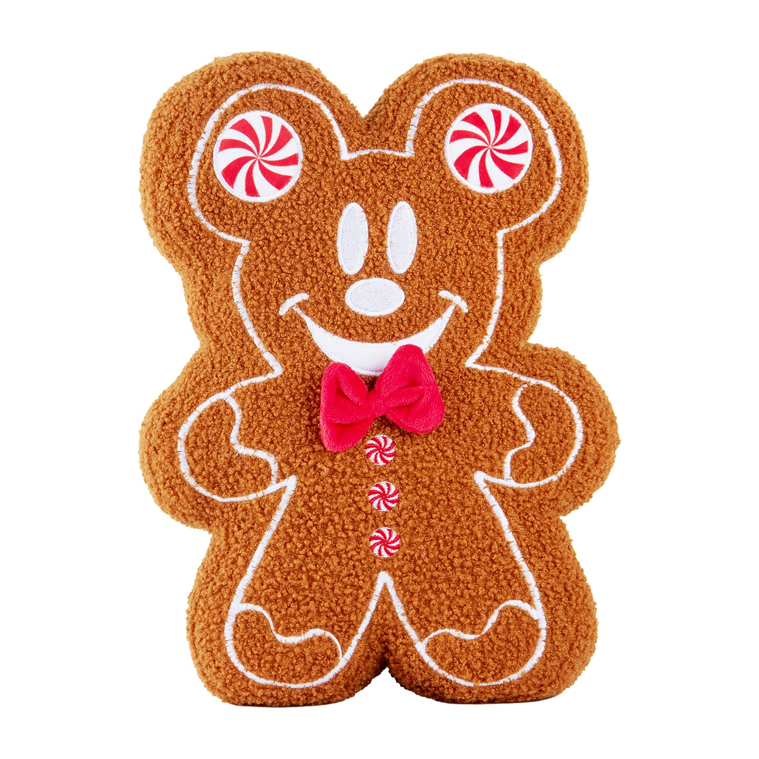 Disney Collection Gingerbread Mickey Mouse Throw Pillow