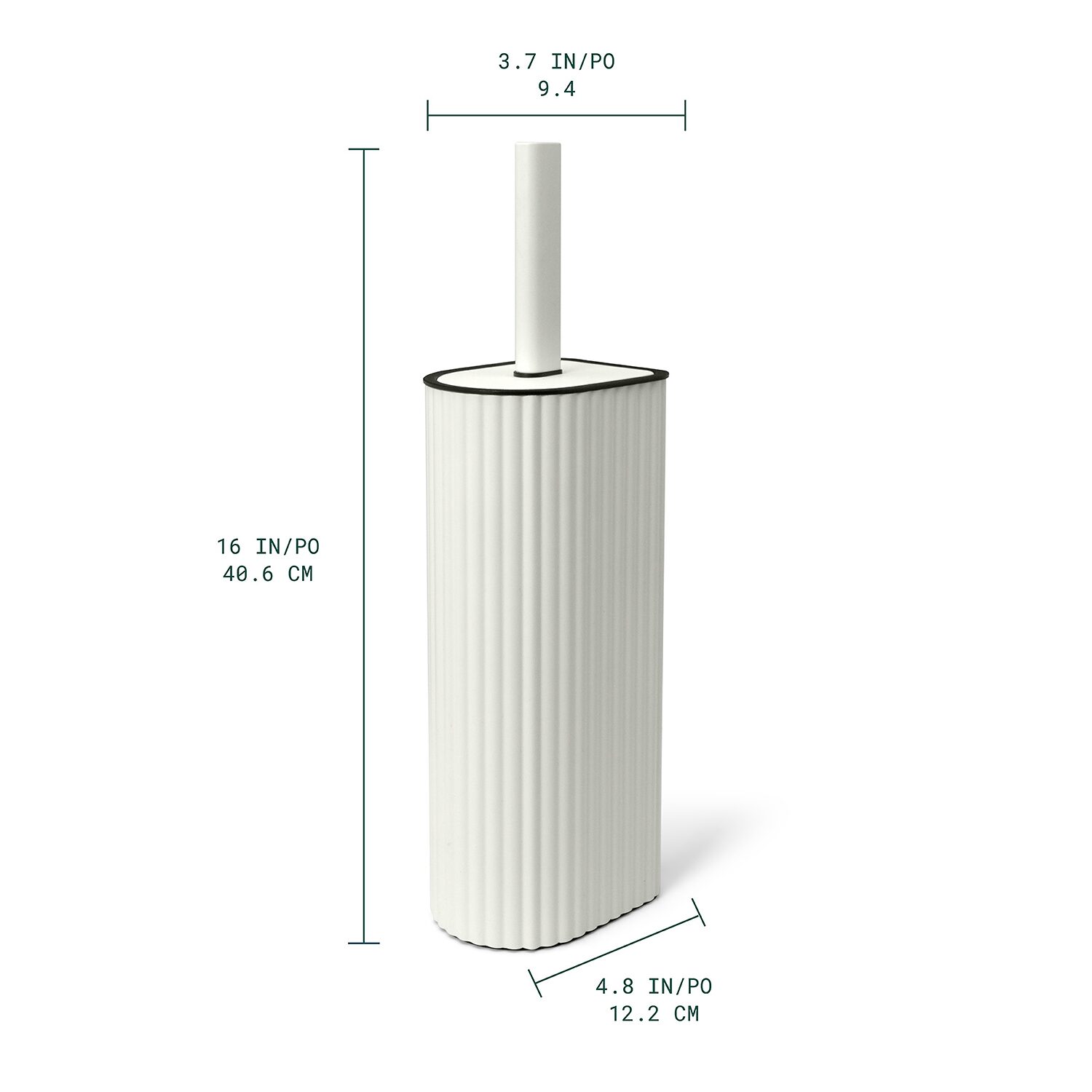 Enchante Strata Toilet Brush Holder