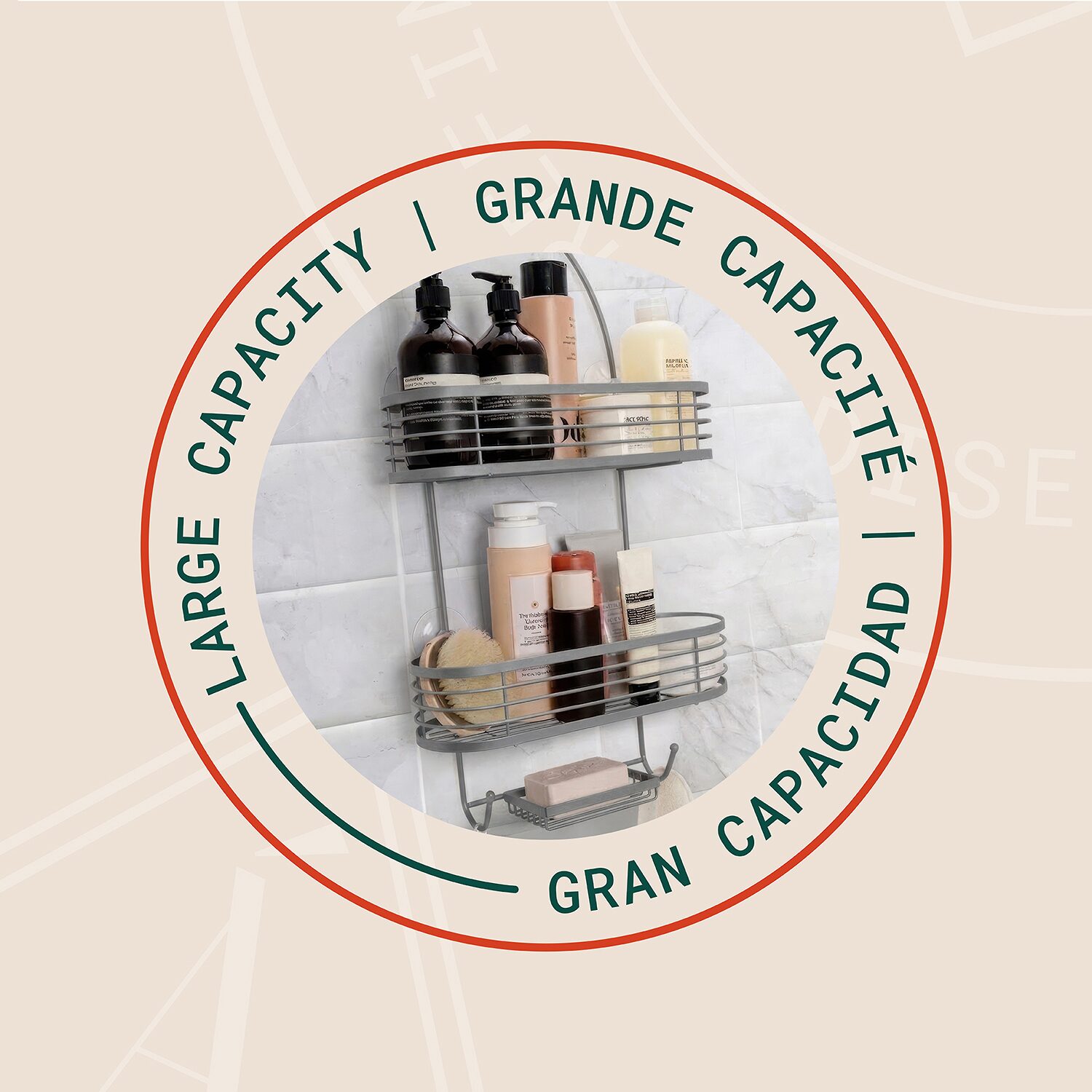 Enchante Arcan Toilet Brush Holder