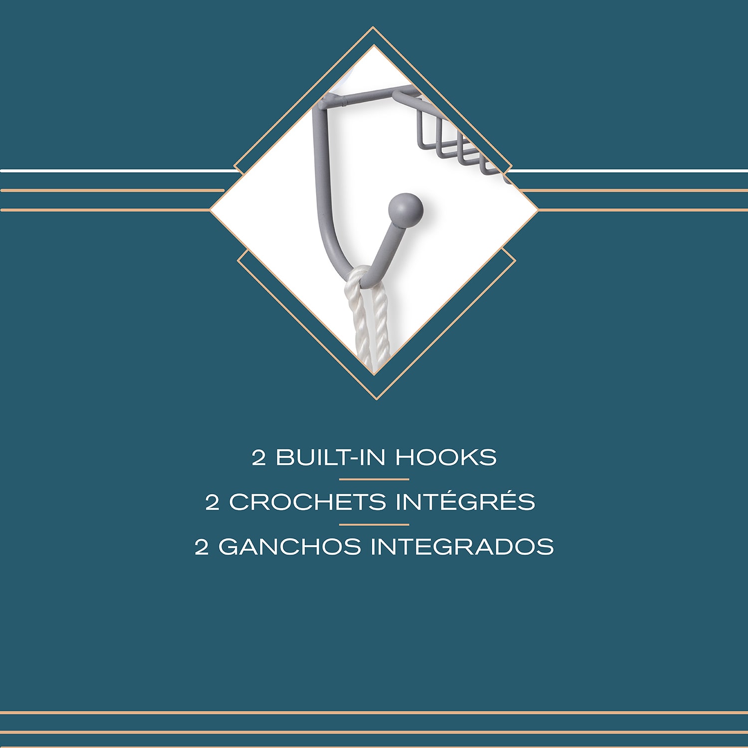 Enchante Rondo Shower Caddy
