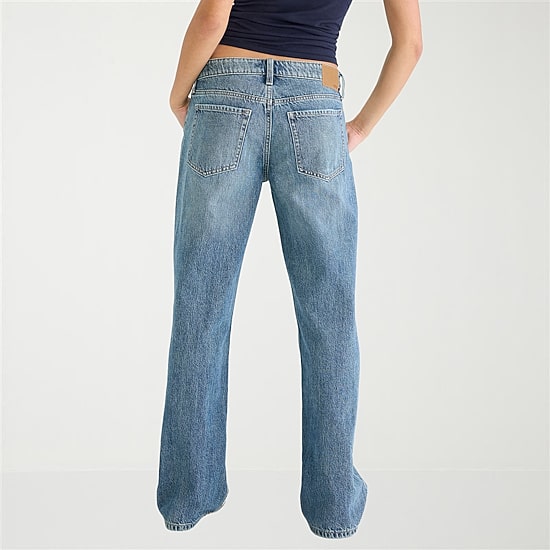 AEROPOSTALE Womens Juniors Low Rise Baggy Fit Jean