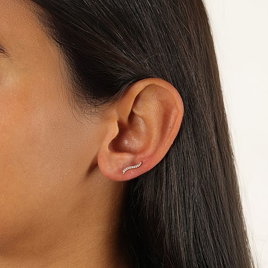 14K Gold Cartilage Earring