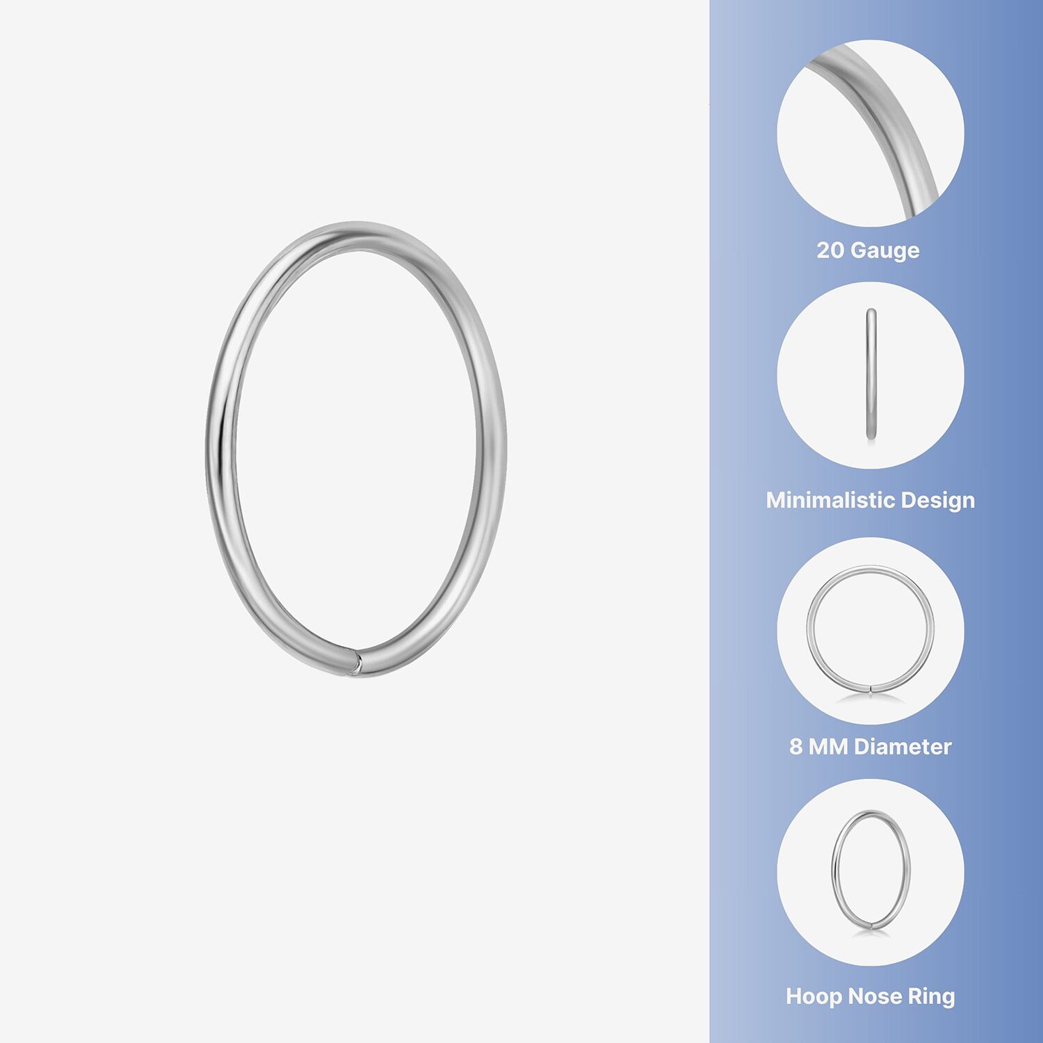 14K Gold Nose Ring