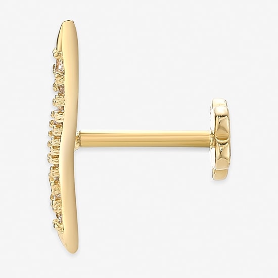 14K Gold Cartilage Earring