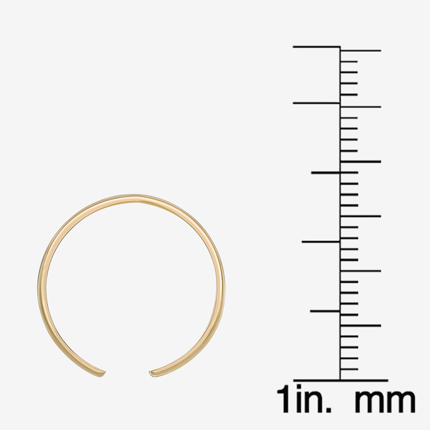 10K Gold Toe Ring