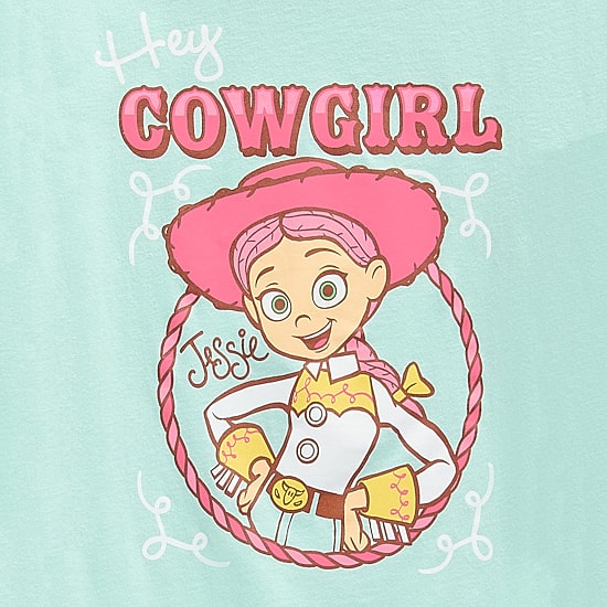 Toddler Girls Crew Neck Short Sleeve Regular Fit Toy Story Graphic T-Shirt