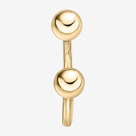 14K Gold Circular Horseshoe