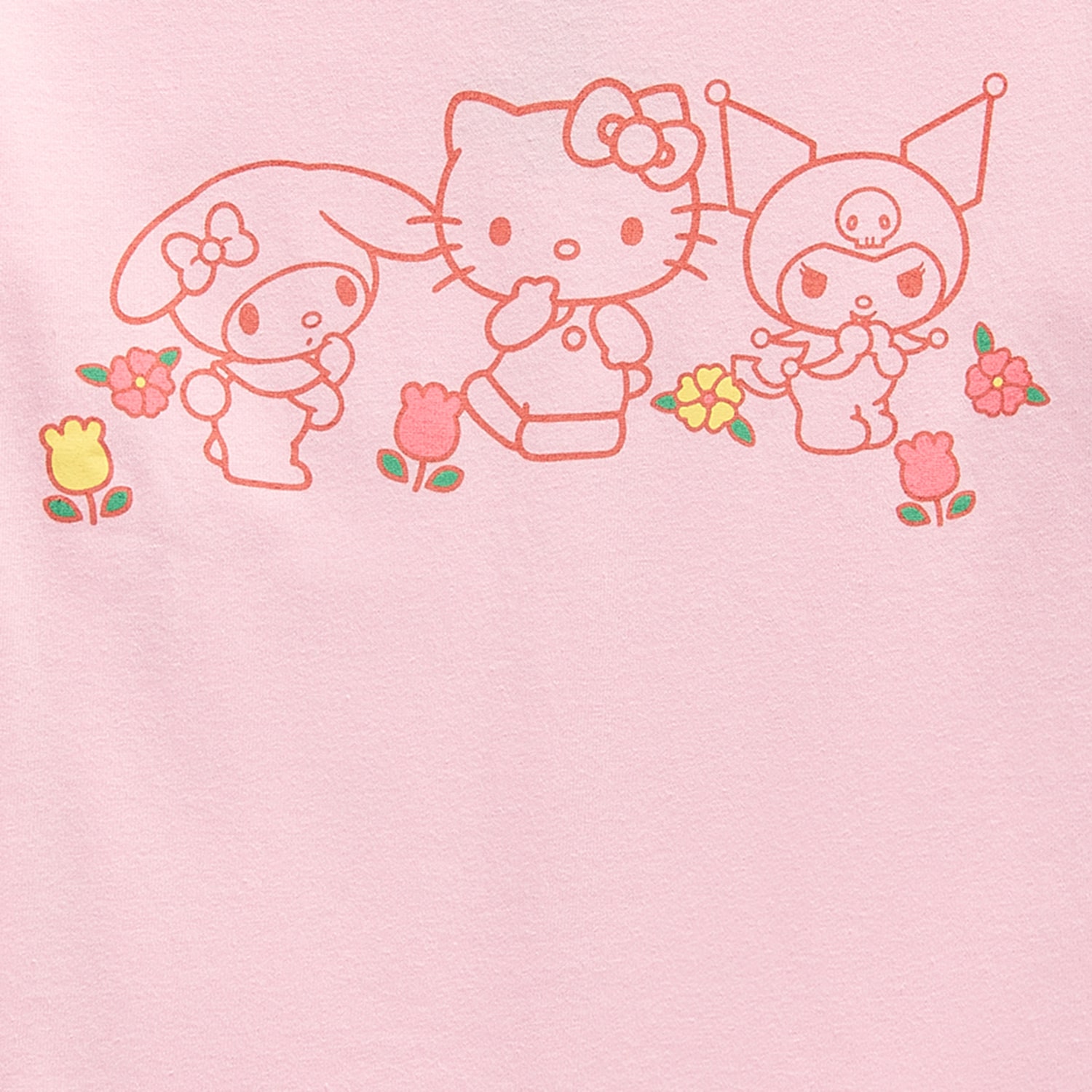 Little & Big Kid Girls Crew Neck Short Sleeve Regular Fit Hello Kitty Graphic T-Shirt