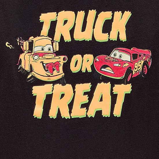 Disney Collection Boys Crew Neck Short Sleeve Regular Fit Cars Graphic T-Shirt