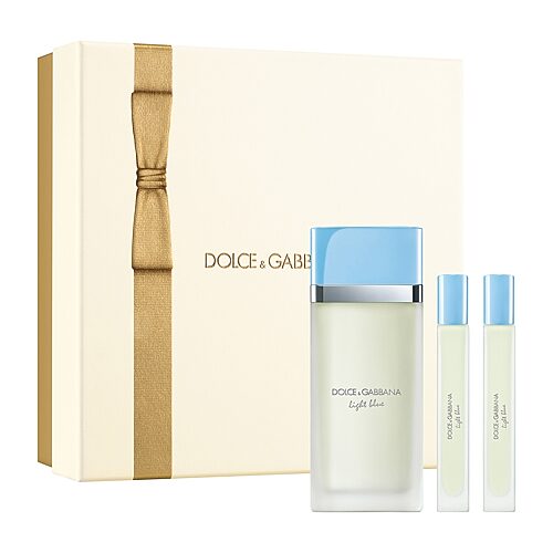 Dolce&Gabbana Light Blue Eau de Toilette Trio Gift Set, One Size, Set