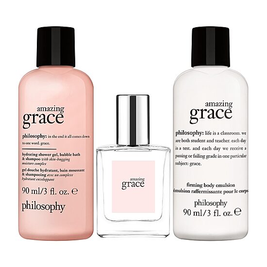 Philosophy Philosophy Amazing Grace Eau De Toilette, Shower Gel & Body Emulsion 3-Piece Gift Set