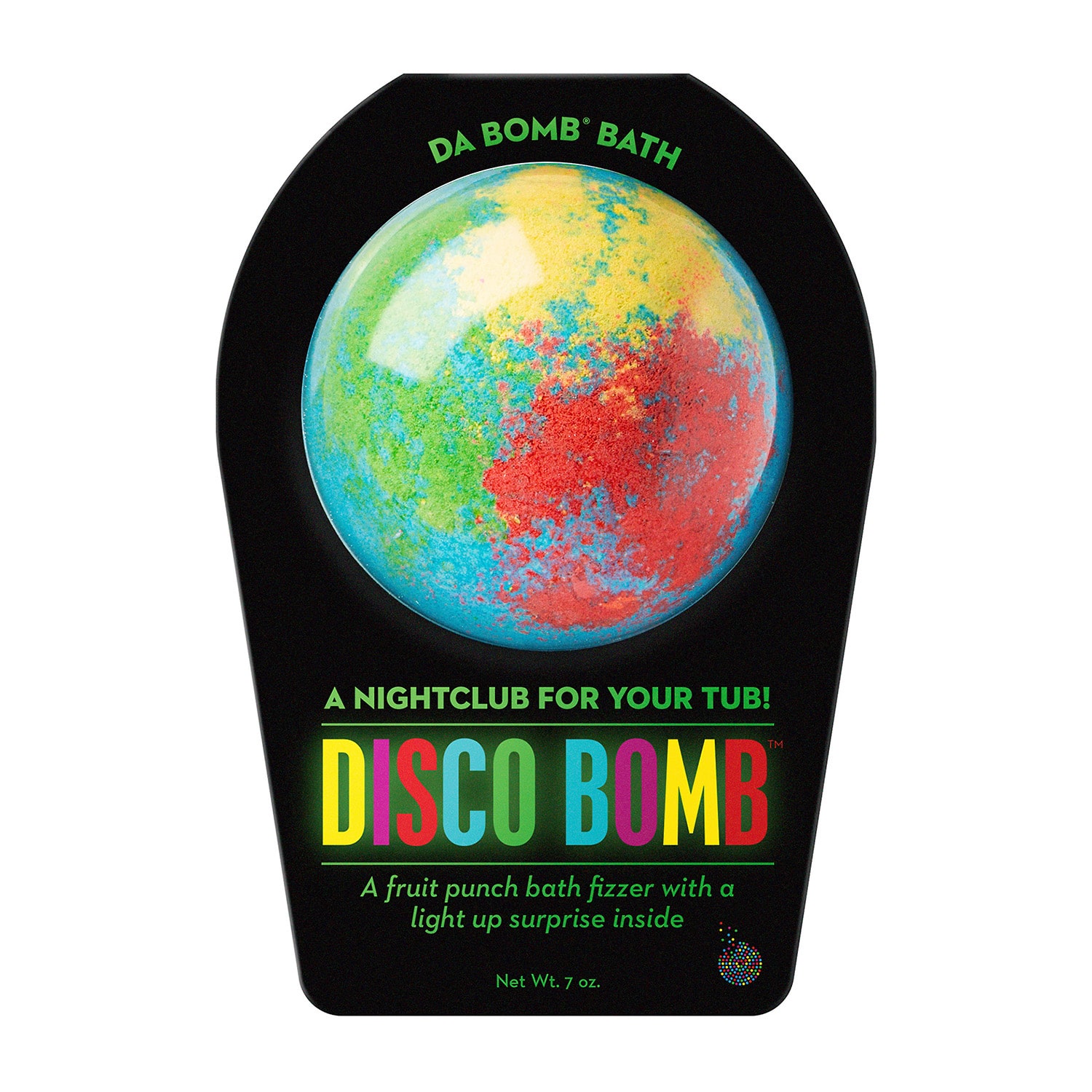 Da Bomb Da Bomb Bath Fizzers Disco Bath Bomb - 6.5oz