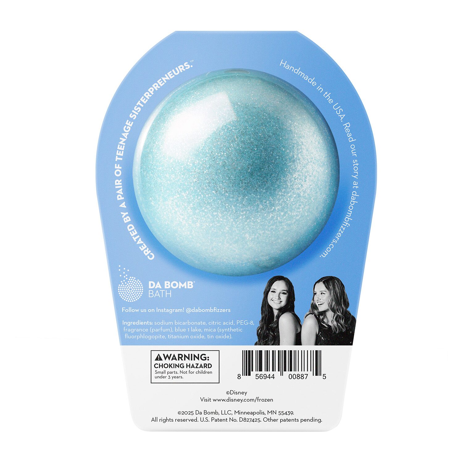 Da Bomb Da Bomb Bath Fizzers Frozen Elsa Bath Bomb - 6.5oz