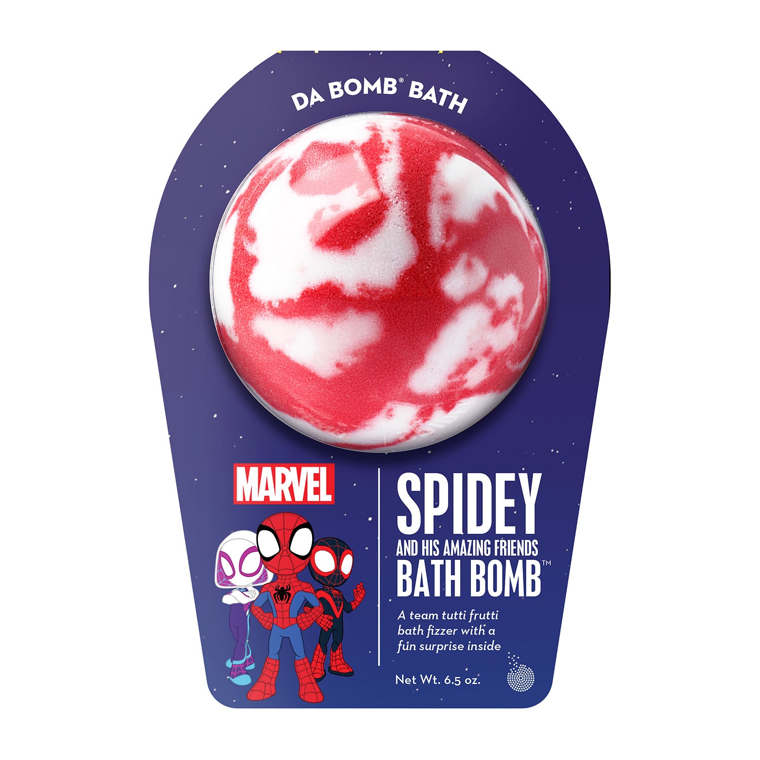 Da Bomb Da Bomb Bath Fizzers Spidey And His Amazing Friends Bath Bomb - 6.5oz