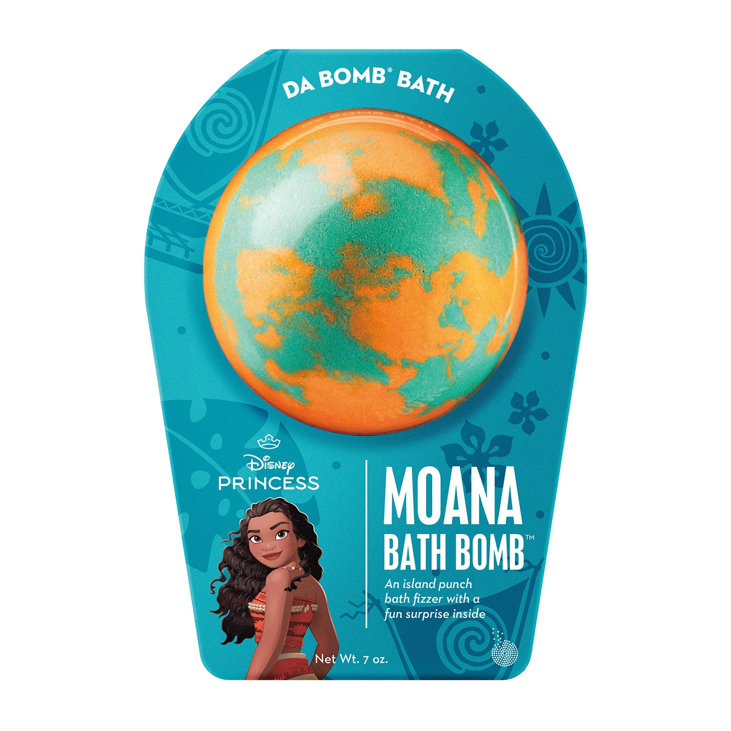 Da Bomb Da Bomb Bath Fizzers Princess Moana Bath Bomb - 6.5oz