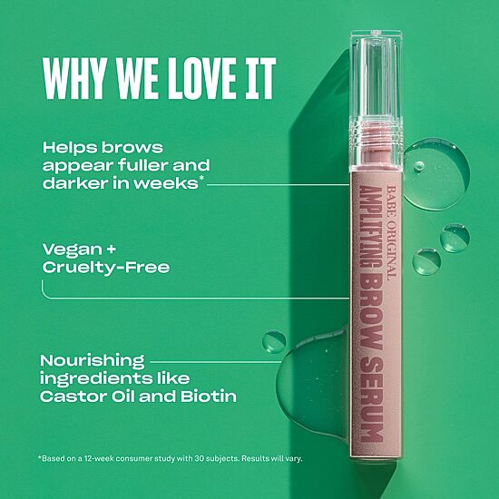 Babe Original Amplifying Brow Serum (3 Month Supply)