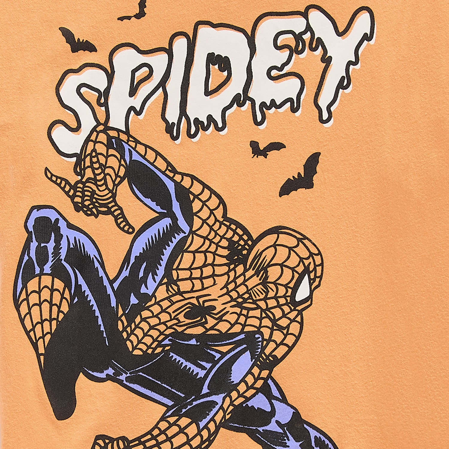 Disney Collection Boys Crew Neck Short Sleeve Regular Fit Marvel Spiderman Graphic T-Shirt