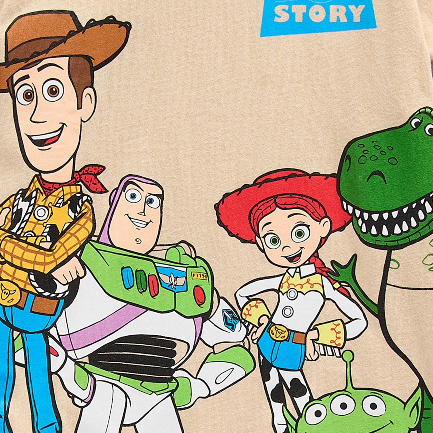 Disney Collection Boys Crew Neck Short Sleeve Regular Fit Toy Story Graphic T-Shirt