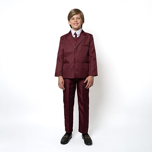 Suit the BOYZ Big Kid Boys 5-pc. Suit Set, 20, Red