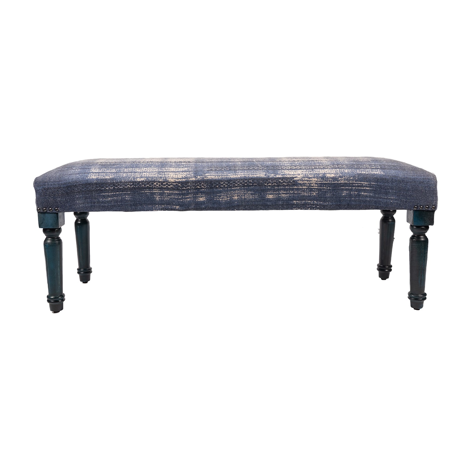 LR Home Sadie Southwest Upholstered Kilim Bench Beige/Multi
