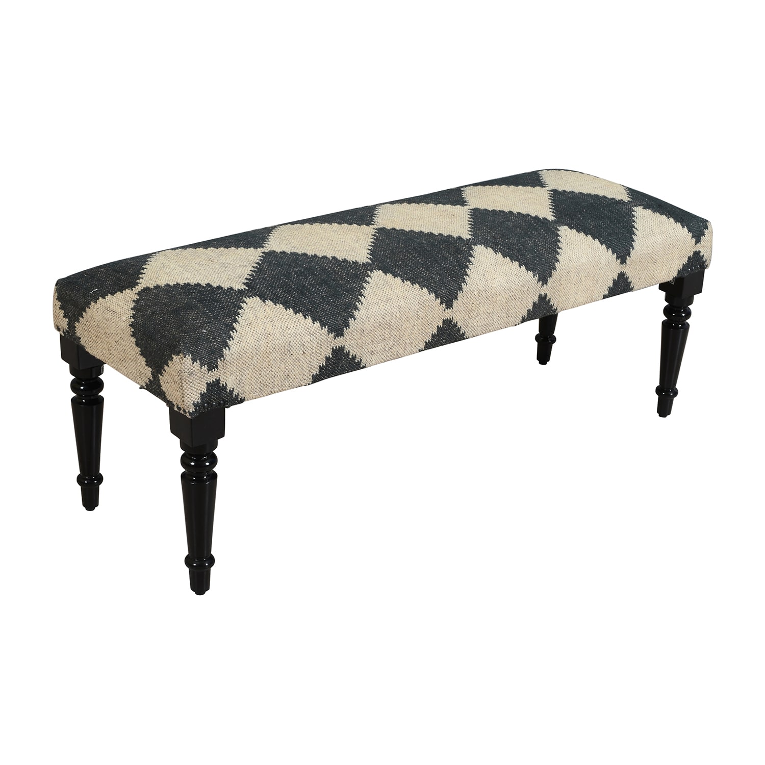 LR Home Sadie Southwest Upholstered Kilim Storage Bench