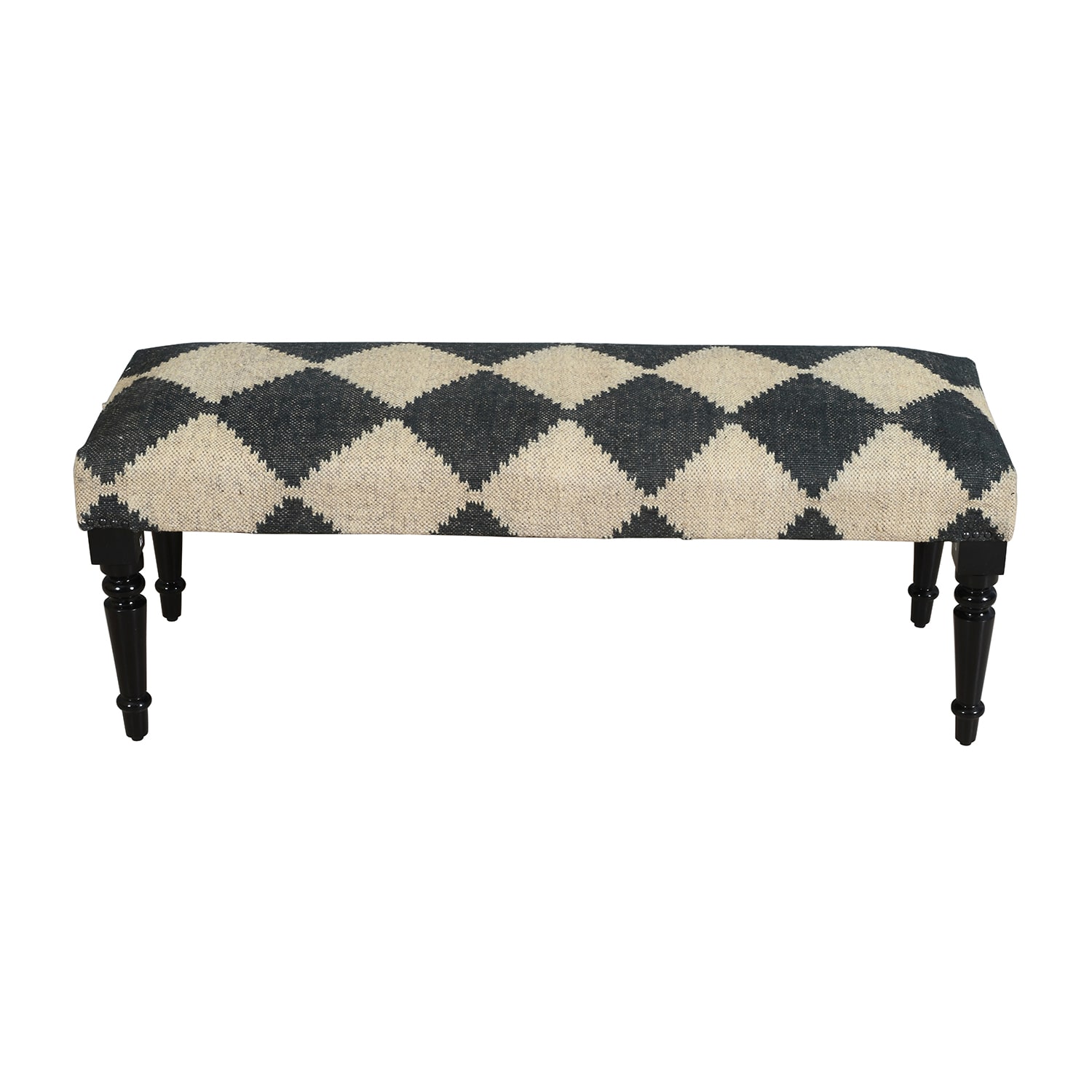 LR Home Sadie Southwest Upholstered Kilim Storage Bench
