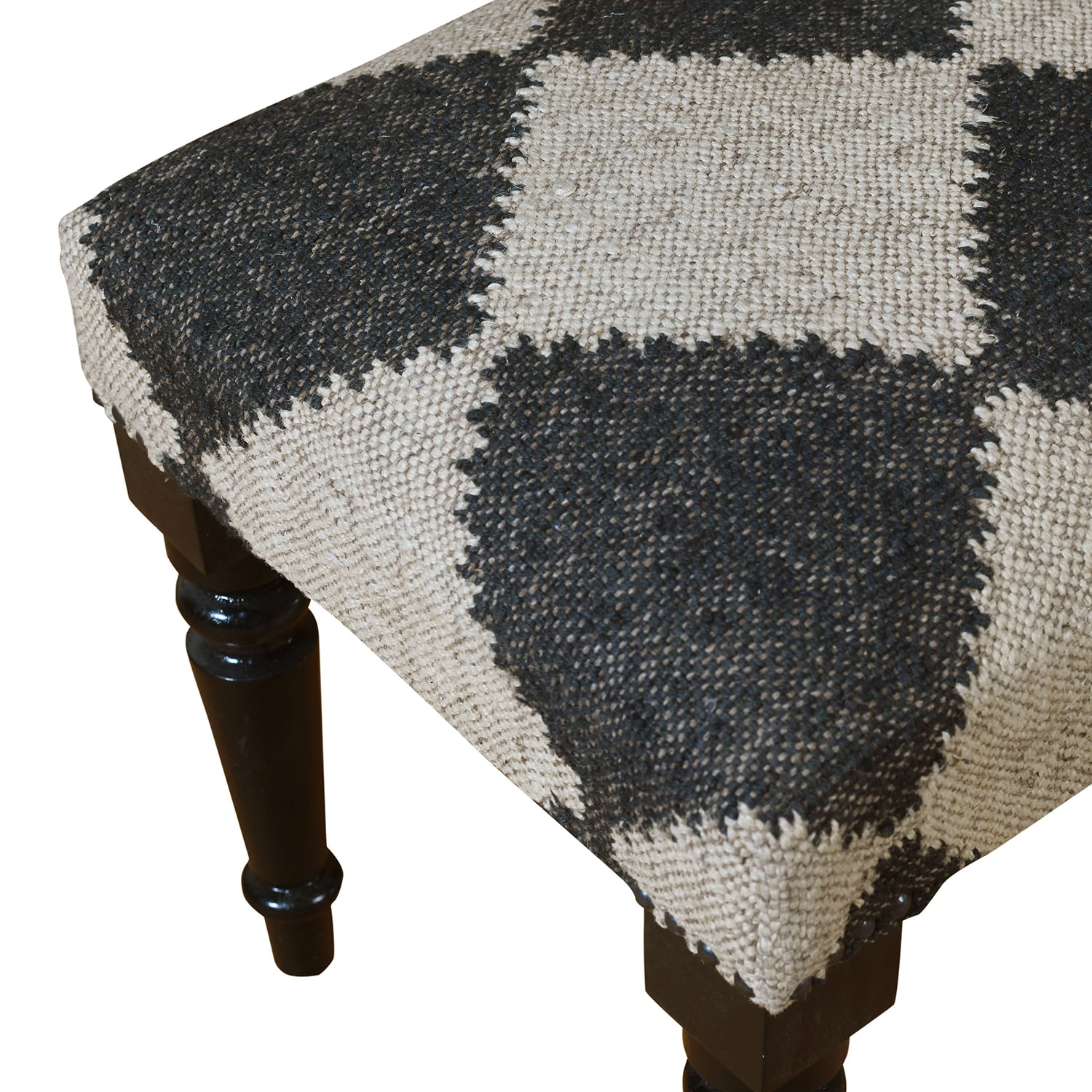 LR Home Sadie Southwest Upholstered Kilim Storage Bench