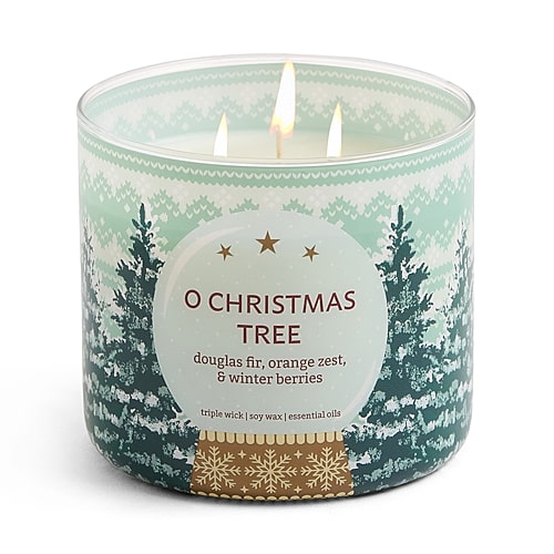Distant Lands Scented Jar Candle In O Christmas Tree
