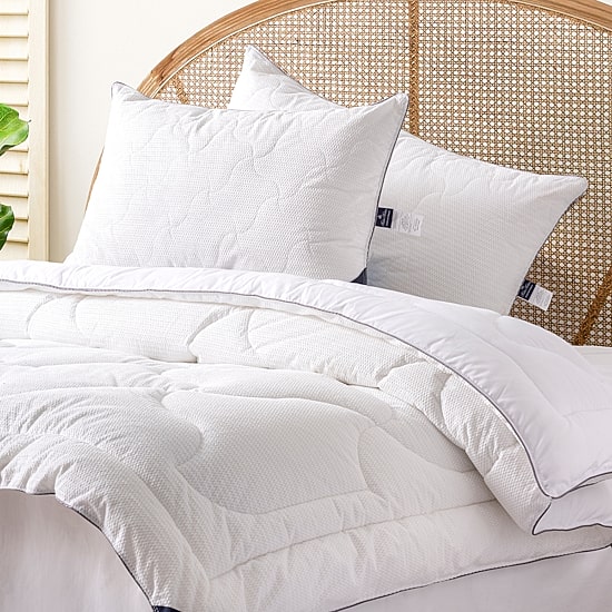 Depera Home Turkish Cotton Medium Density Bed Pillow