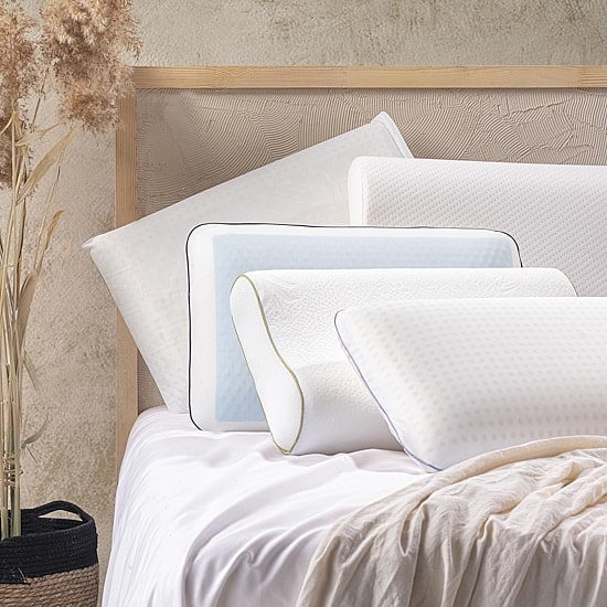 Depera Home Turkish Cotton Medium Density Bed Pillow