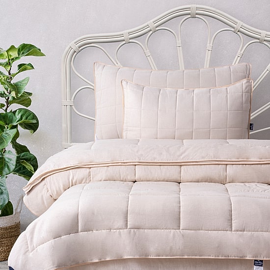 Depera Home Turkish Cotton Medium Density Bed Pillow