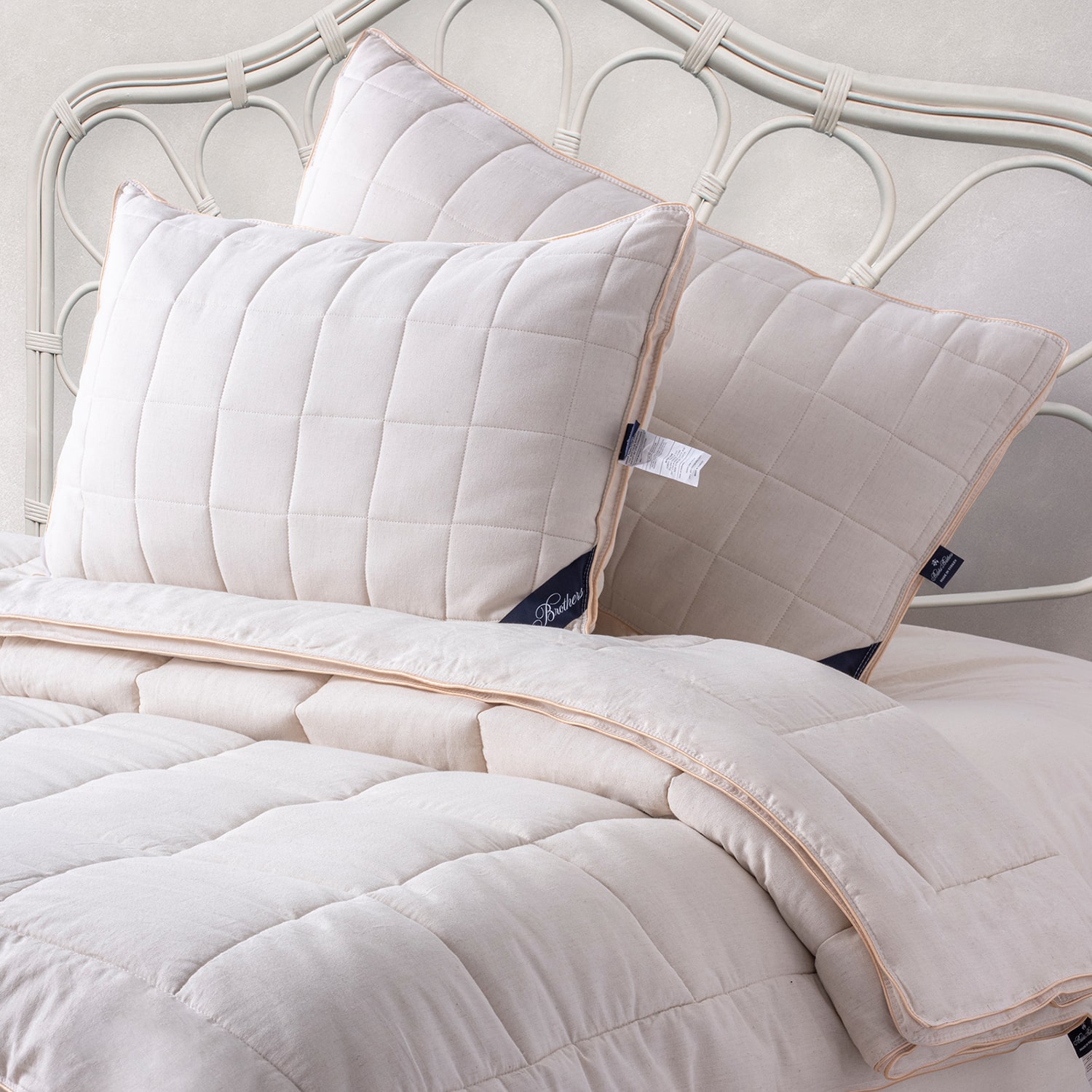 Depera Home Turkish Cotton Medium Density Bed Pillow