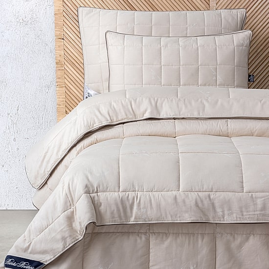 Depera Home Turkish Cotton Medium Density Bed Pillow